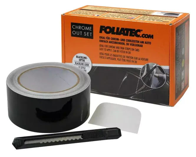 Hovedbilde Foliatec Chrome Out setBlack Glossy
