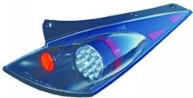 Hovedbilde NISSAN 350 BLACK REAR LED LIGHTS -PAIR