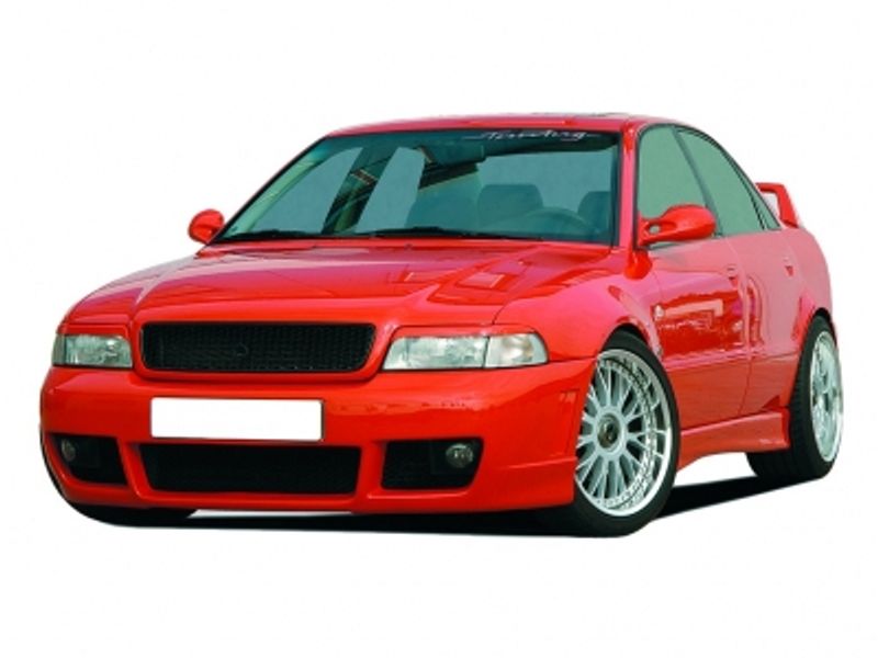 Audi A4 B5 RS4-Style Front Bumper  grøftelys og  leppe