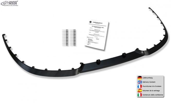 Hovedbilde RDX Universal  Spoilerlippe CUP2.0 Frontspoiler ...