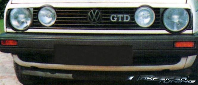 Hovedbilde Grill Trim Spoiler suitable for VW Golf 2 with 4 ...