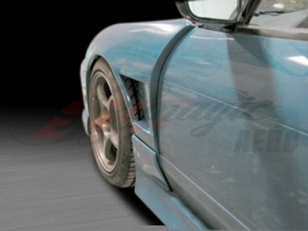 30mm D2 Series Wider Front Fenders For Nissan 240sx 1997-1998