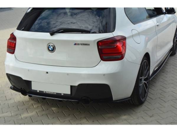 BMW F20 / F21 MX2 Rear Bumper Extension med side extensions