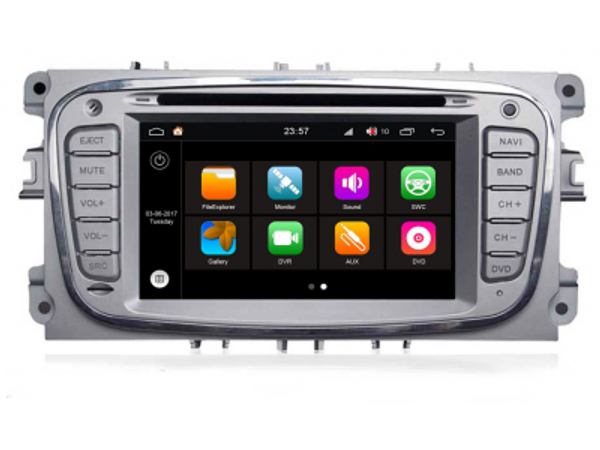 Ford Autoradio med Navi, DVD, USB, BT, 6,2