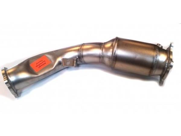 Audi A4 A5 B8 Downpipe Rustfri 76mm.