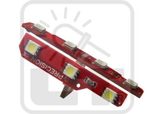 VW Skoda Seat SMD LED Diode til  dørbelysning Rød / Hvid