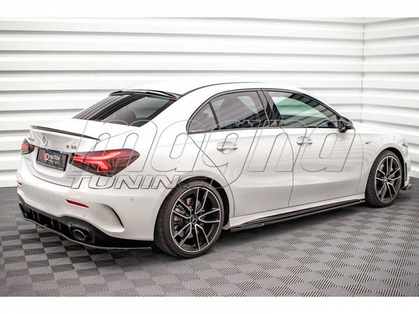 Mercedes A-Class V177 AMG Meteor2 Rear Bumper Extension