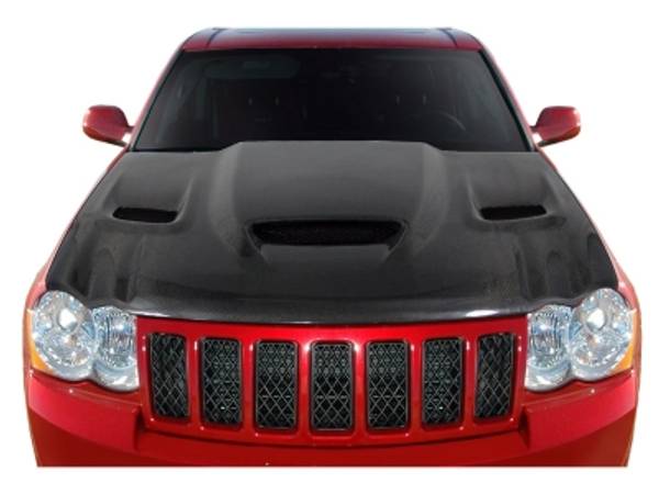 Jeep Grand Cherokee WK Hellcat-Look Carbon Fiber Hood