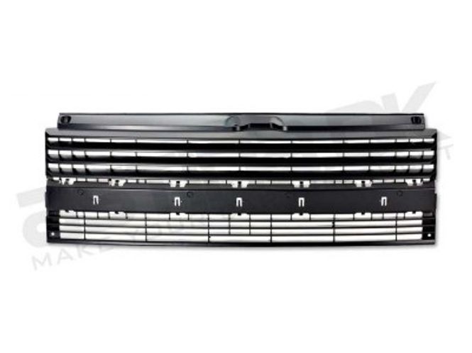 Hovedbilde VW T4 Frontgrill Emblemfri ABS Sort 90-96