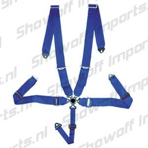 Hovedbilde Universal 5-Point Race Harness/Belt 3 Inch Blue + ...