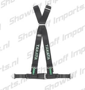 Hovedbilde Takata Racing Harness DRIFT III 4-Point Black ...
