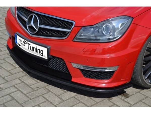Mercedes W204 INT Frontsplitter 11-15 - C63 AMG