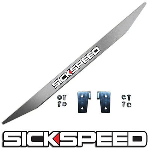POLISHED SUB-FRAME LOWER TIE BAR BRACE REAR HATCHBACK SI COUPE S