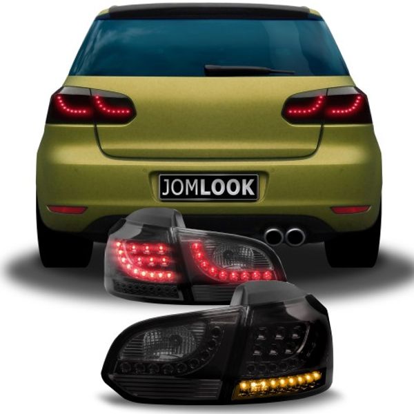 New Design LED rear lights black suitable for VW  Golf 6 year 08