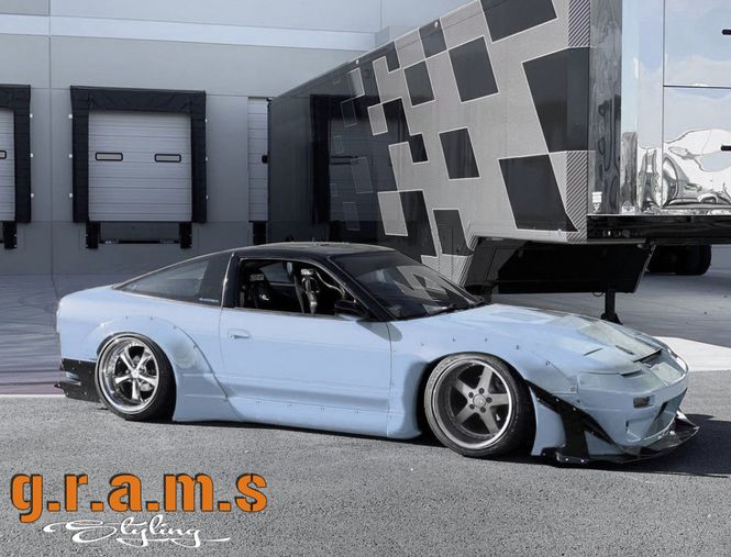 Hovedbilde Nissan 200sx s13 RB V2 style kit - full kit