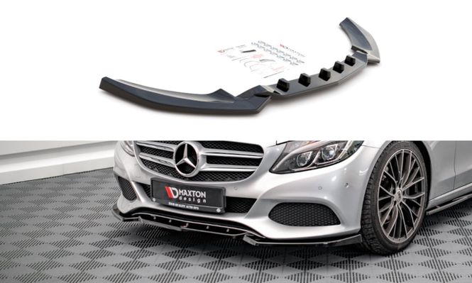 Hovedbilde Frontsplitter til Mercedes W205 Standard ...