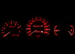 Hovedbilde Toyota LED Instrumentbelysning Kit 2 Rød